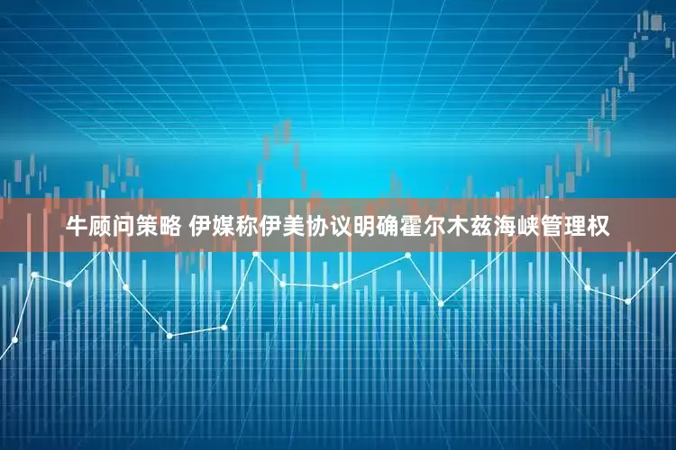 牛顾问策略 伊媒称伊美协议明确霍尔木兹海峡管理权